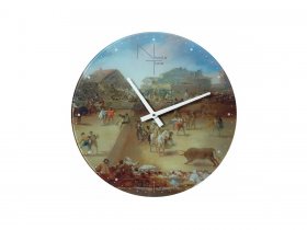 Часы интерьерные NT525 GOYA в Быстровке - bystrovka.mebel-nsk.ru | фото