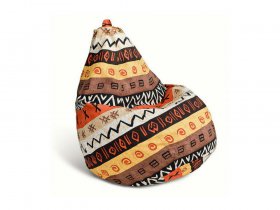 Кресло-мешок Африка в Быстровке - bystrovka.mebel-nsk.ru | фото
