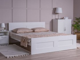 Кровать двуспальная 1,6м Сириус в Быстровке - bystrovka.mebel-nsk.ru | фото