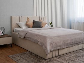 Кровать двуспальная 1,8м с подъем. мех. Леванте в Быстровке - bystrovka.mebel-nsk.ru | фото