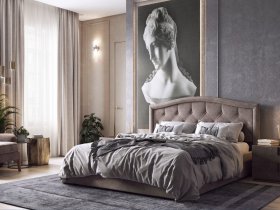 Кровать двуспальная 1,8м Верона-2 в Быстровке - bystrovka.mebel-nsk.ru | фото