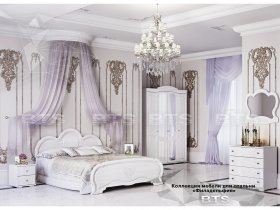 Модульная спальня «Филадельфия» в Быстровке - bystrovka.mebel-nsk.ru | фото