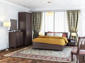 Модульная спальня Верди в Быстровке - bystrovka.mebel-nsk.ru | фото
