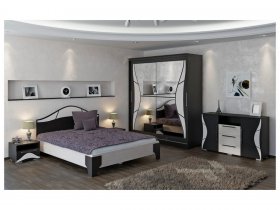 Модульная спальня Верона (Линаура) в Быстровке - bystrovka.mebel-nsk.ru | фото