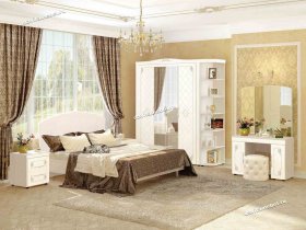 Модульная спальня Версаль (Витра) в Быстровке - bystrovka.mebel-nsk.ru | фото