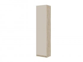 Шкаф Бостон ШК-003 (дуб крафт серый/кашемир) в Быстровке - bystrovka.mebel-nsk.ru | фото