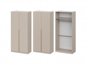 Шкаф ШК-100 Эккервуд (меланж) в Быстровке - bystrovka.mebel-nsk.ru | фото